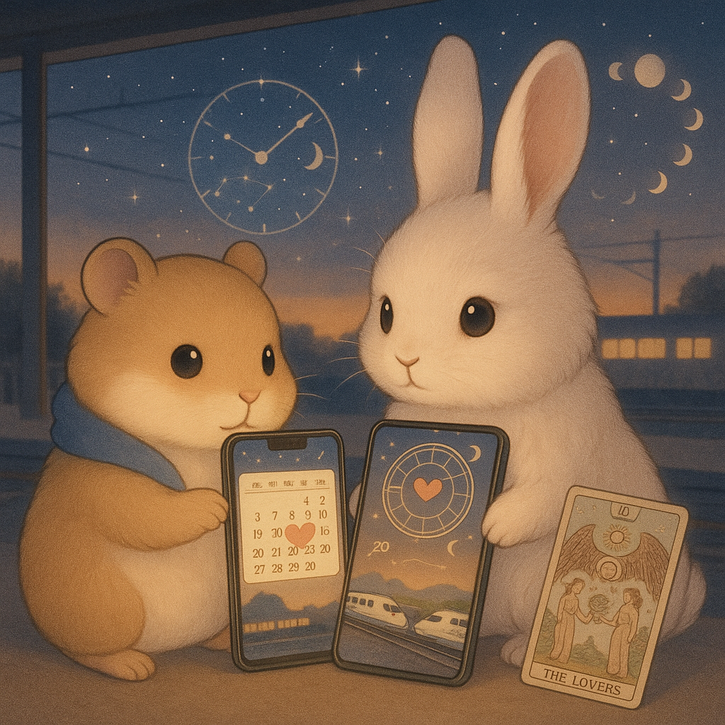 遠距離恋愛と占い：会うべきタイミングの決め方