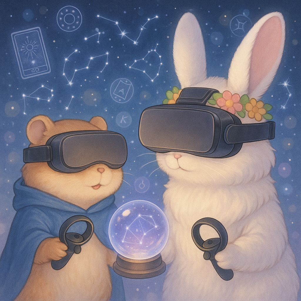 VRゴーグルで体験する占いアトラクション ― 新時代のスピリチュアル体験