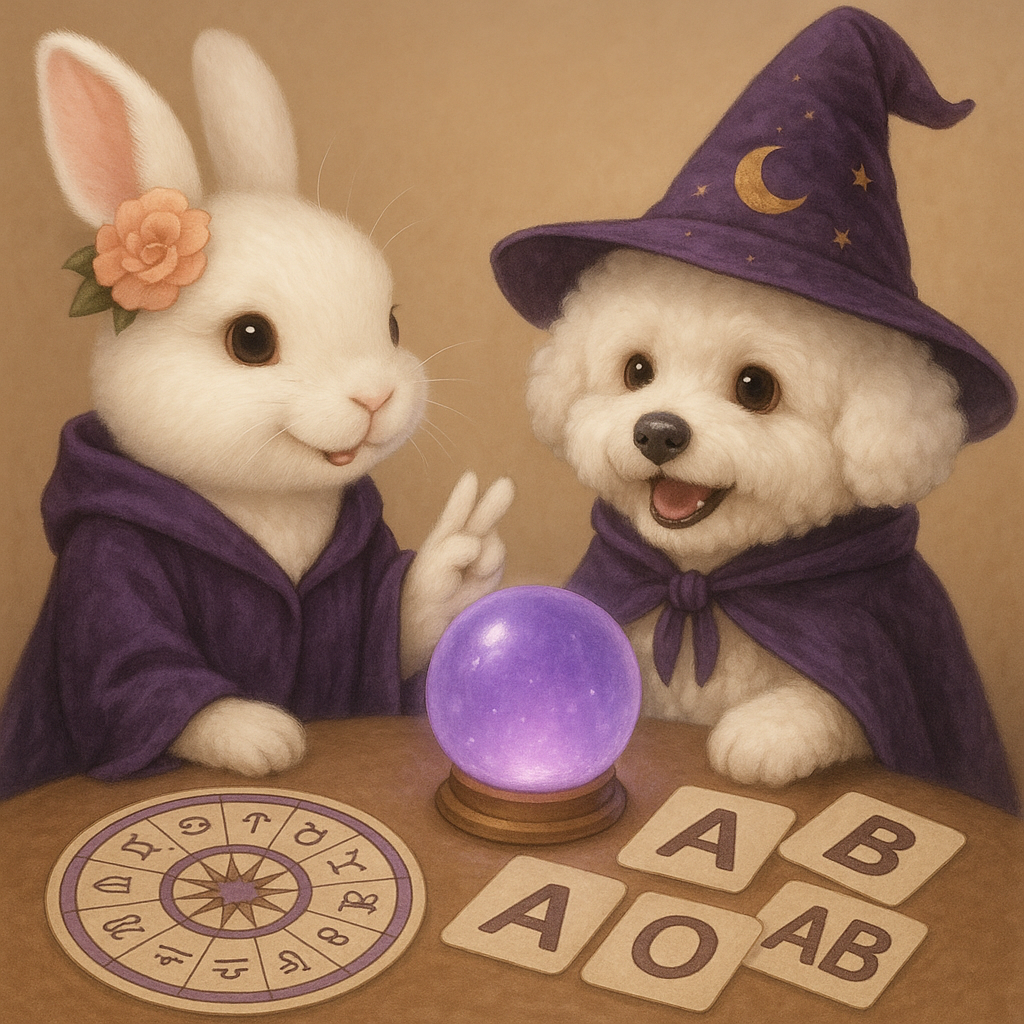 血液型占い×九星で見る「運の底上げ法」