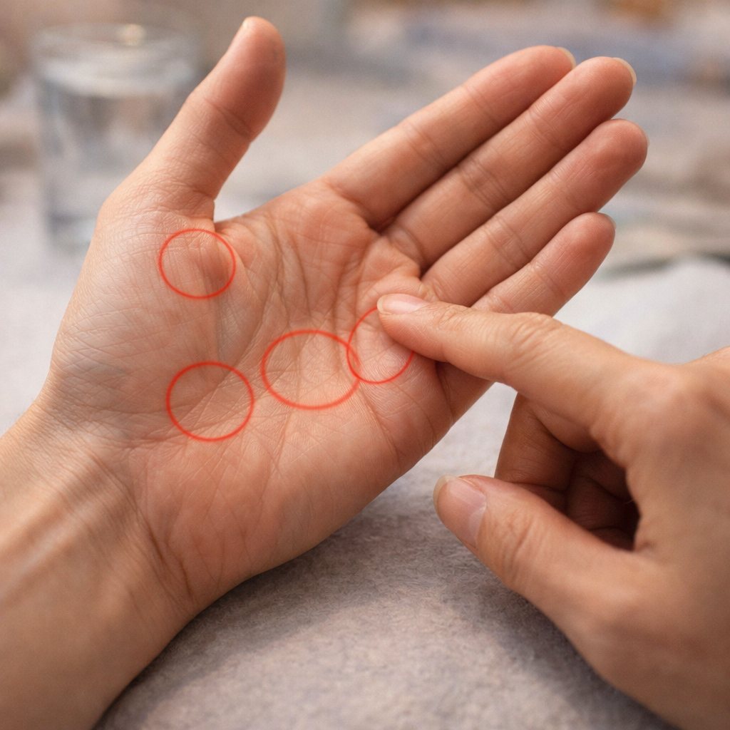 手相で見る「疲れが抜けにくい人」の共通点