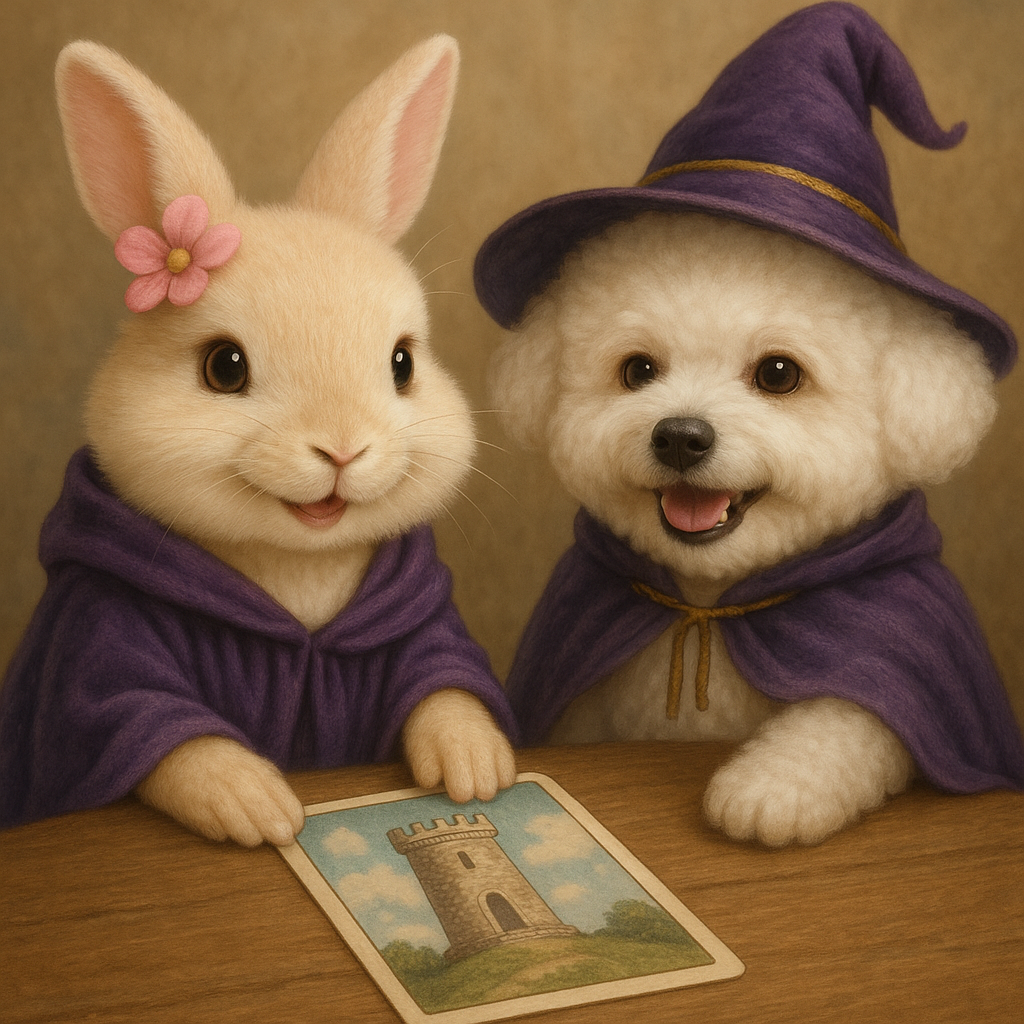 ルノルマンカードの“塔”でわかる心の防衛本能