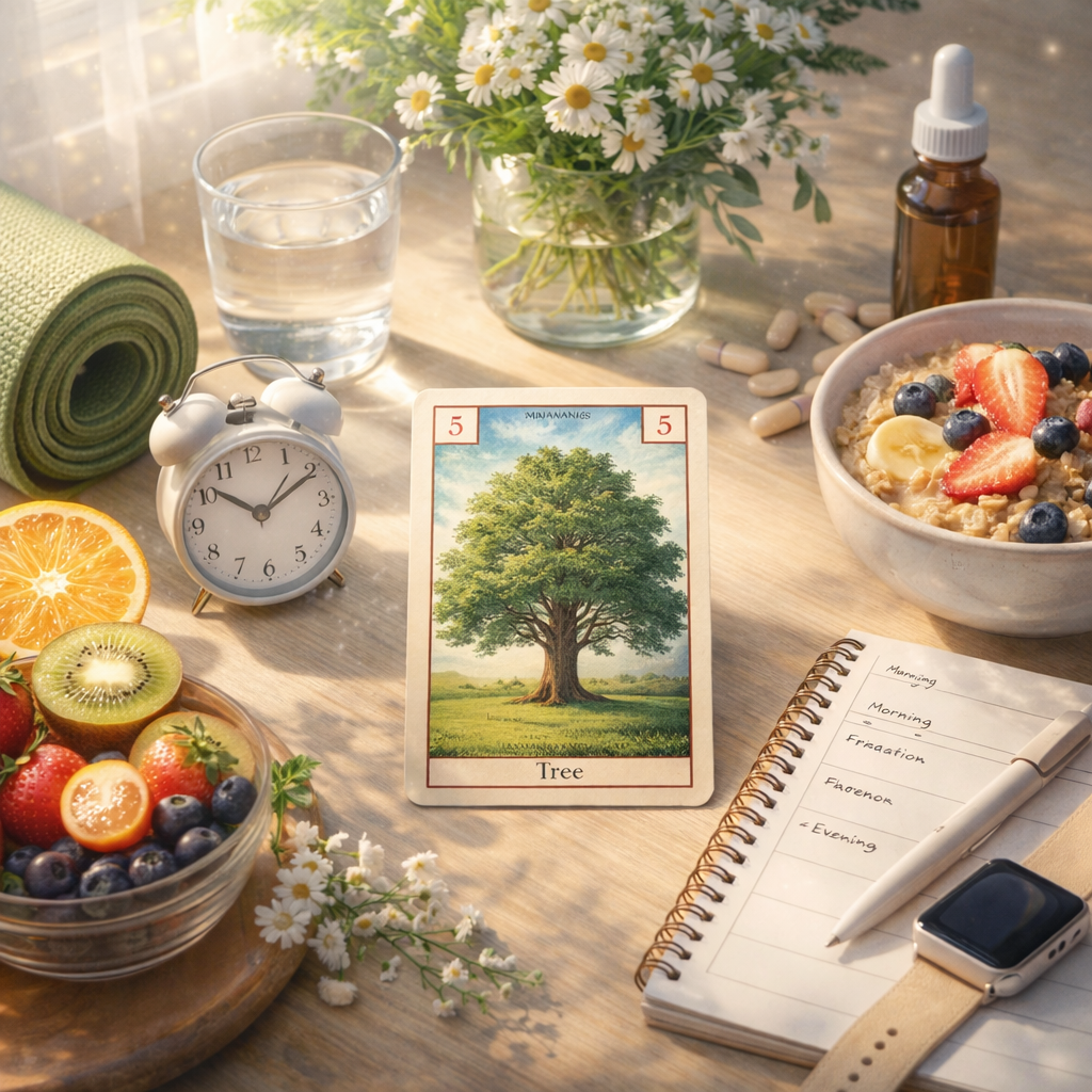 ルノルマンカード「木」が出たときに整えるべき生活リズム