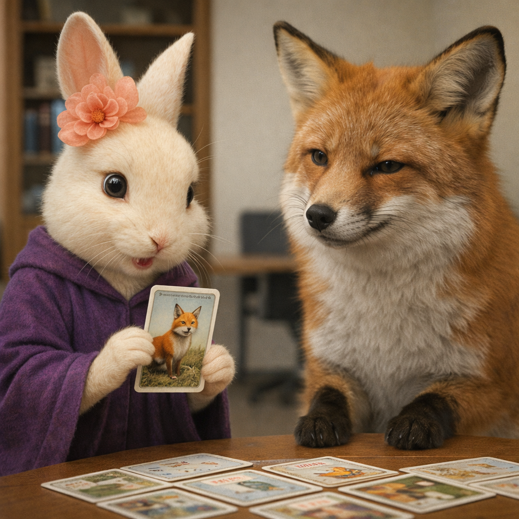 ルノルマンカード「狐」が出たときの見抜き方（違和感の正体）