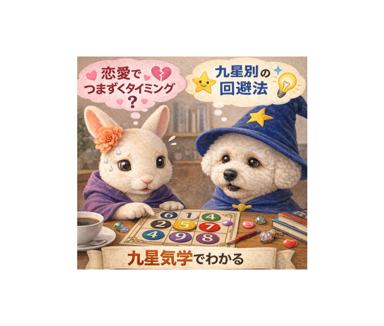 九星気学でわかる「恋愛でつまずくタイミング」と回避法（九星別）