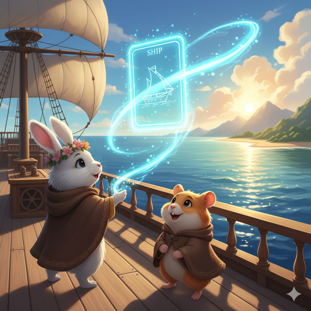 ルノルマンカード「船」が出たときの環境変化への向き合い方