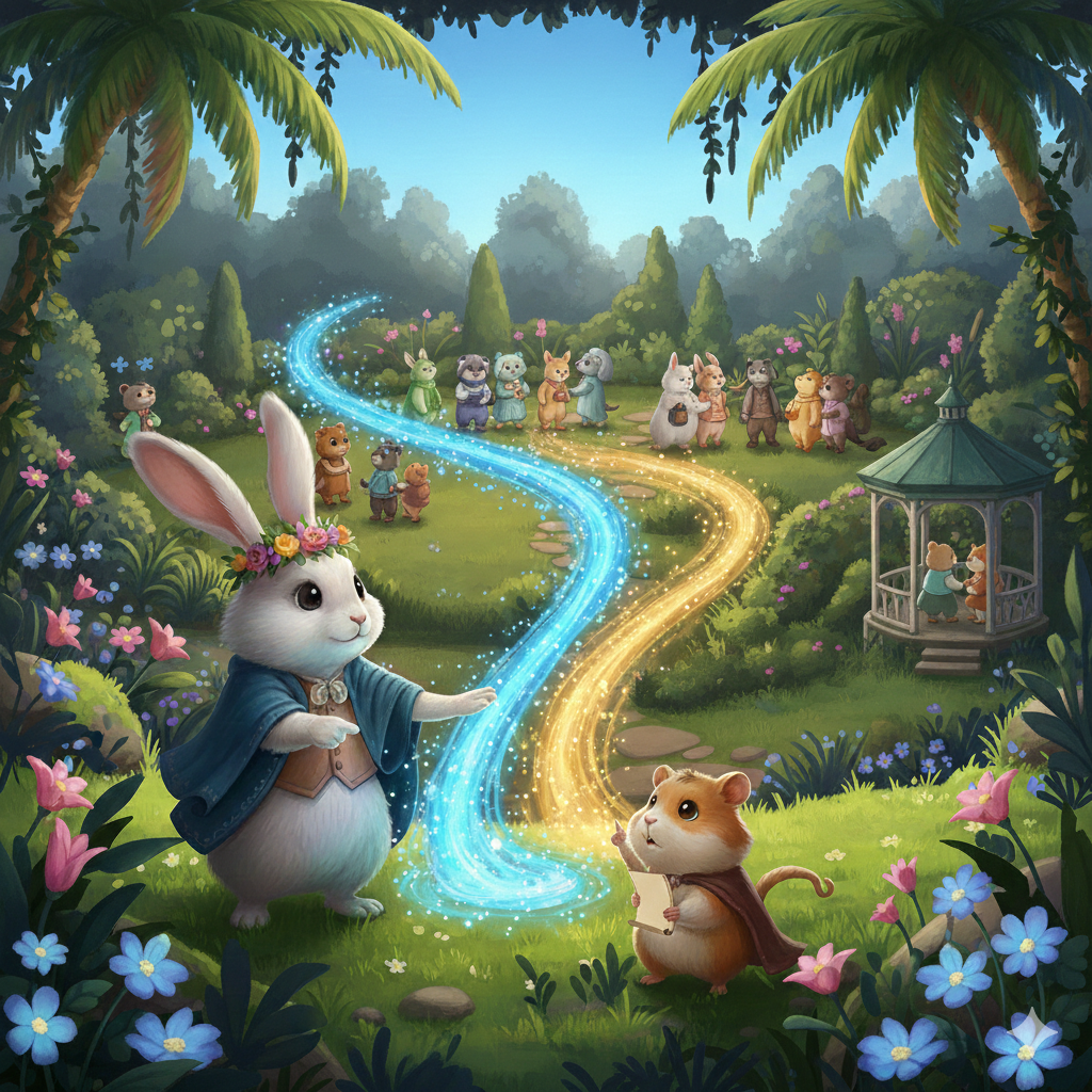 ルノルマンカード「庭」が示す人付き合いの広げ方・絞り方