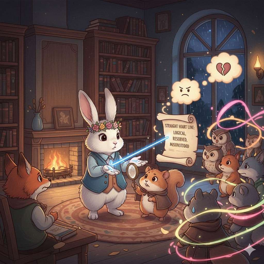 手相でわかる「感情線がまっすぐな人が誤解されやすい理由」