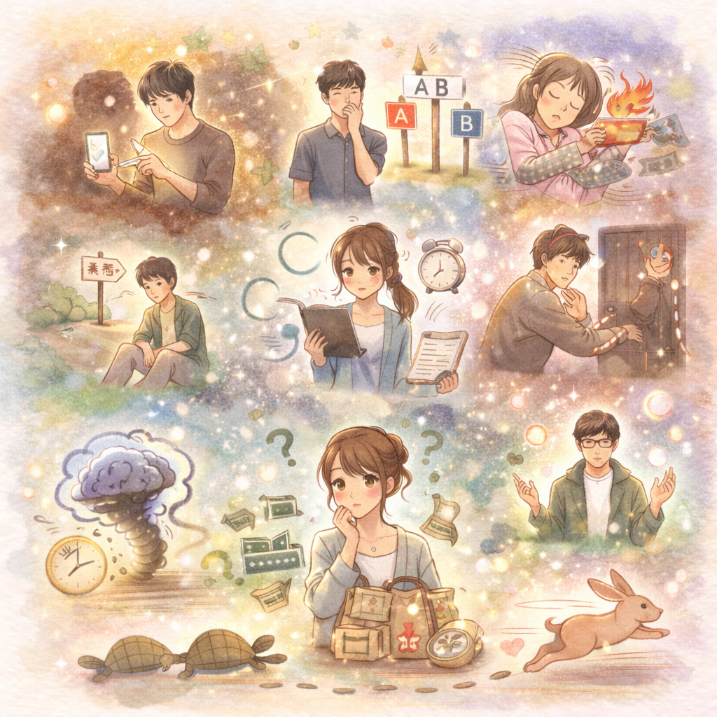 九星別「無意識に選びがちな失敗パターン」