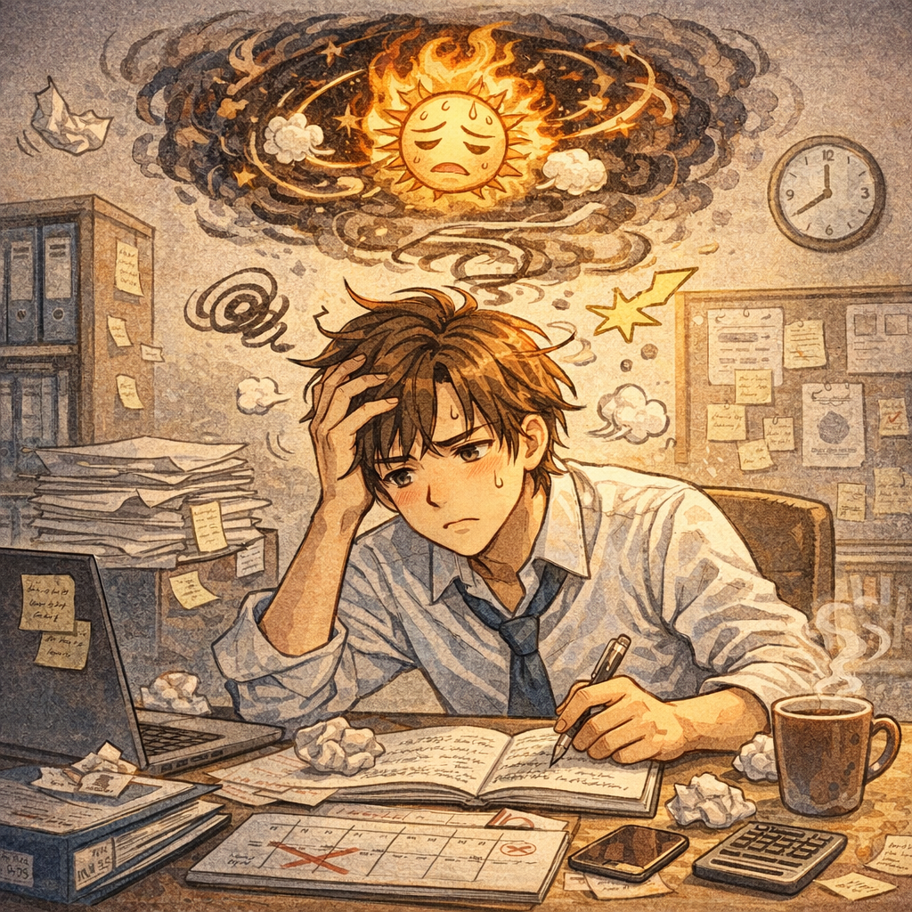 九星別「やる気が空回りする時期」の特徴